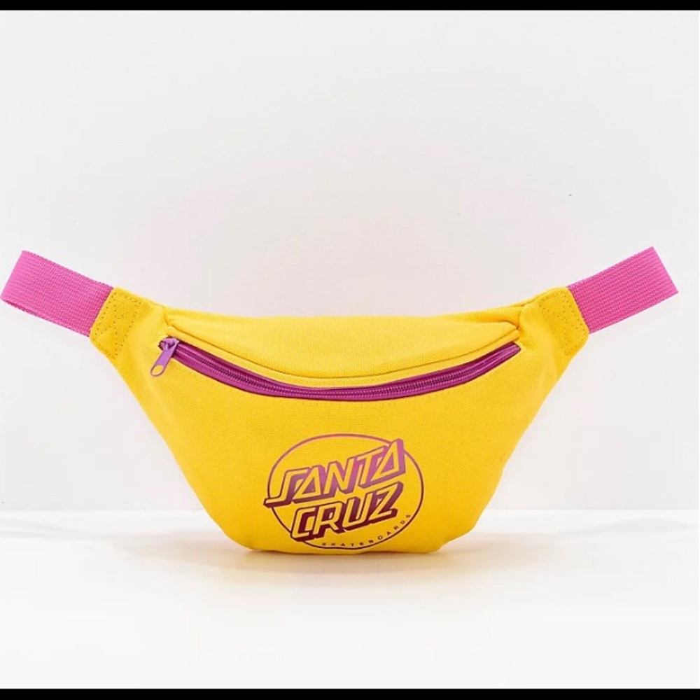 Santa Cruz Opus Fade Yellow Fanny Pack
